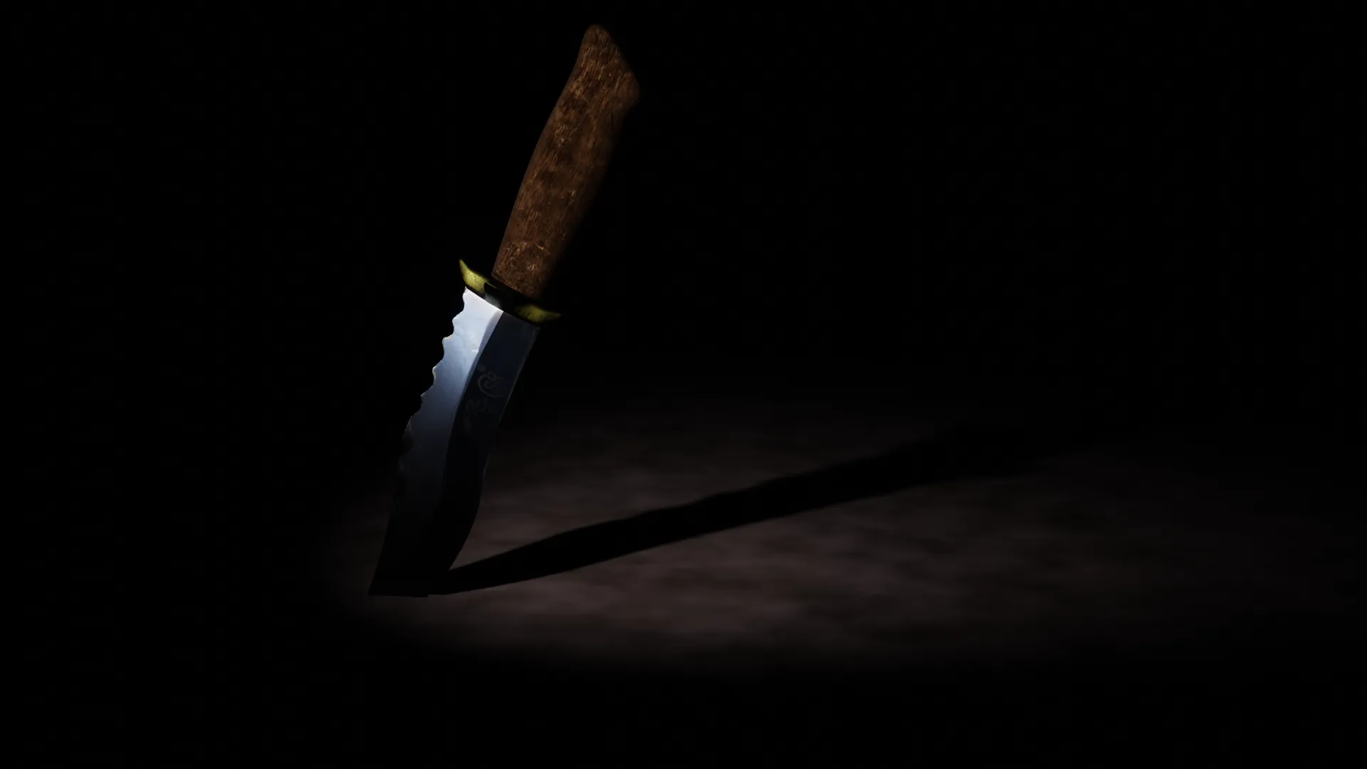 A knife.